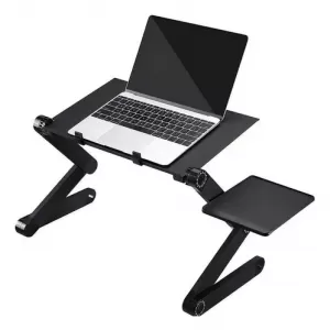 SOPORTE AJUSTABLE CON VENTILADOR PARA LAPTOP  Y ALFOMBRILLA PARA MOUSE