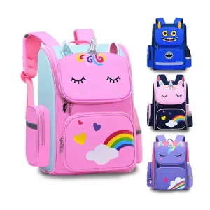 MOCHILA ESCOLAR CON DISEÑO PARA NIÑOS Y NIÑAS