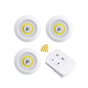 LAMPARAS LUZ LED JUEGO DE 3 PORTATIL