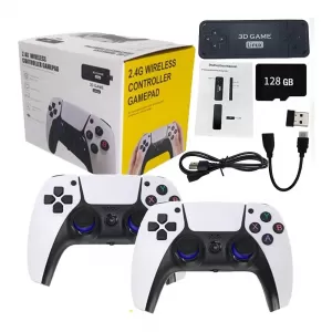 CONSOLA RETRO MINI U9 PRO +35,000 jUEGOS 64GB CON MANDOS RECARGABLES